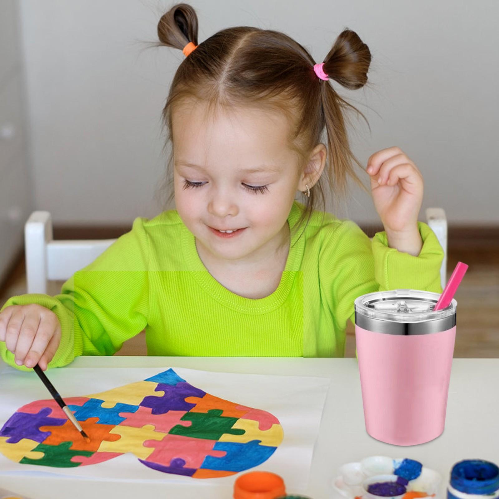 

Stainless Steel 8oz Milk Cup 304 Vacuum Insulated Cup Tapered Tea Cup Beer Cup Coffee Milk Cup One Size світло-рожевий колір