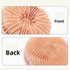 Double-sided Soft Bristle Shower Brush Massage Cleaning Body Shampoo Brush Silicone Multi-functional Bath Brush For Exfoliation