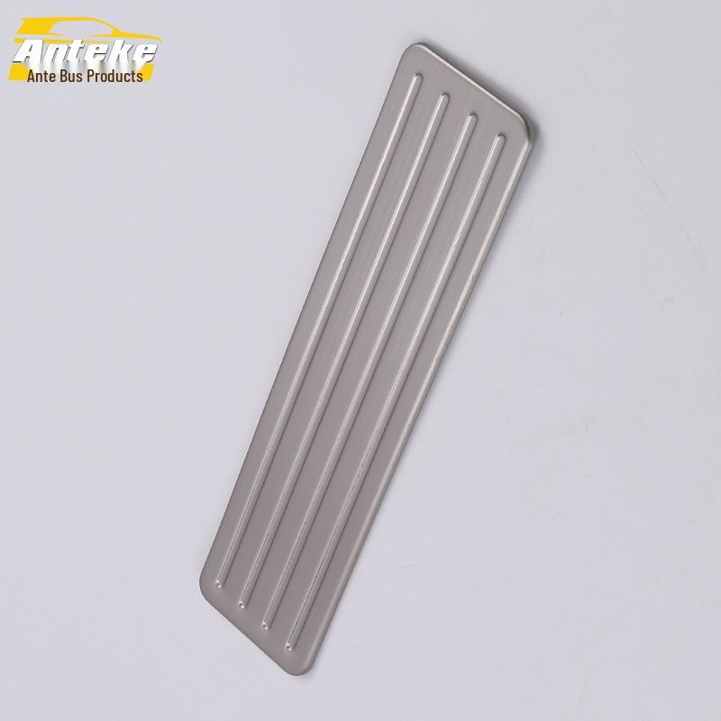 XT5 Brake, Accelerator & Rest Pedal Stainless Steel Decorative Sticker Set - Fits 16 Models