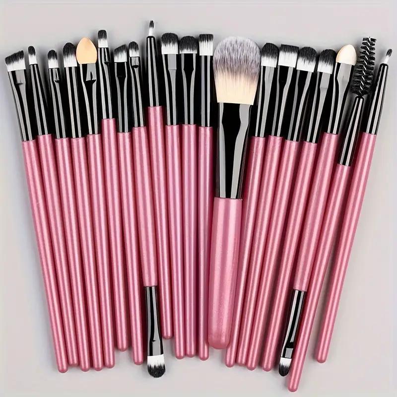 Set Pennelli Trucco Premium Sintetici Kabuki Fondotinta Correttori Cipria Fard Miscelazione Viso Occhi Set Pennelli