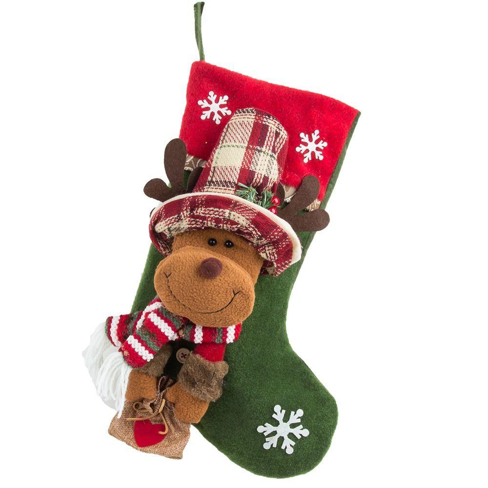 

Кукольные Рождественские Носки Санта Клаус Рождественское Украшение Каваи Конфетные Носки Детские style 3