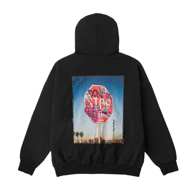 Vans Sweatshirts Unisex Hooded Moderate Regular VN000KCYBLK