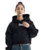 Crsd Lettering Crop Hoodie