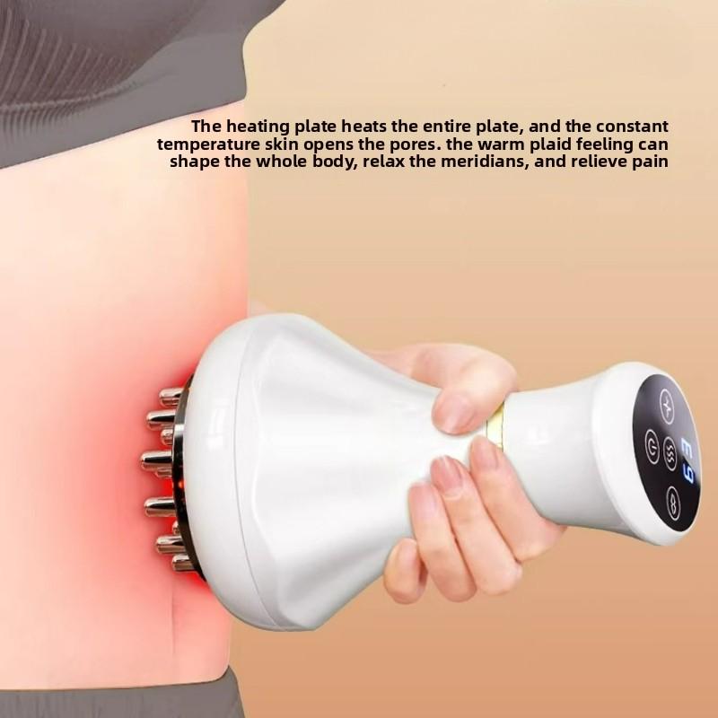 Shaping Massage Brush Meridian Comb With Infrared Heating Lymphatic Drainage Massager Anti Fat Quality Relief Back Pain