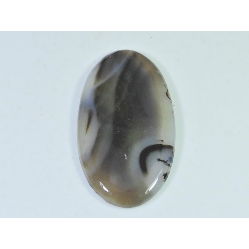 29X53X05MM Natural Montana Agate Oval Shape Cabochon Loose Gemstone 73Cts. B-292