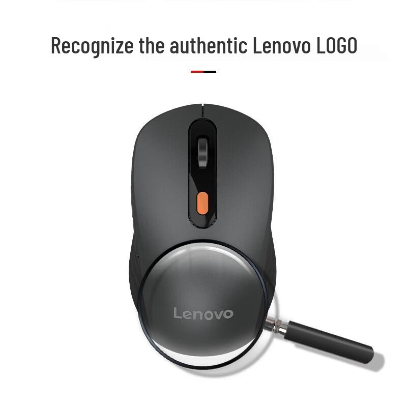 Lenovo Howard Wireless Bluetooth Dual-Mode Rechargeable Mouse