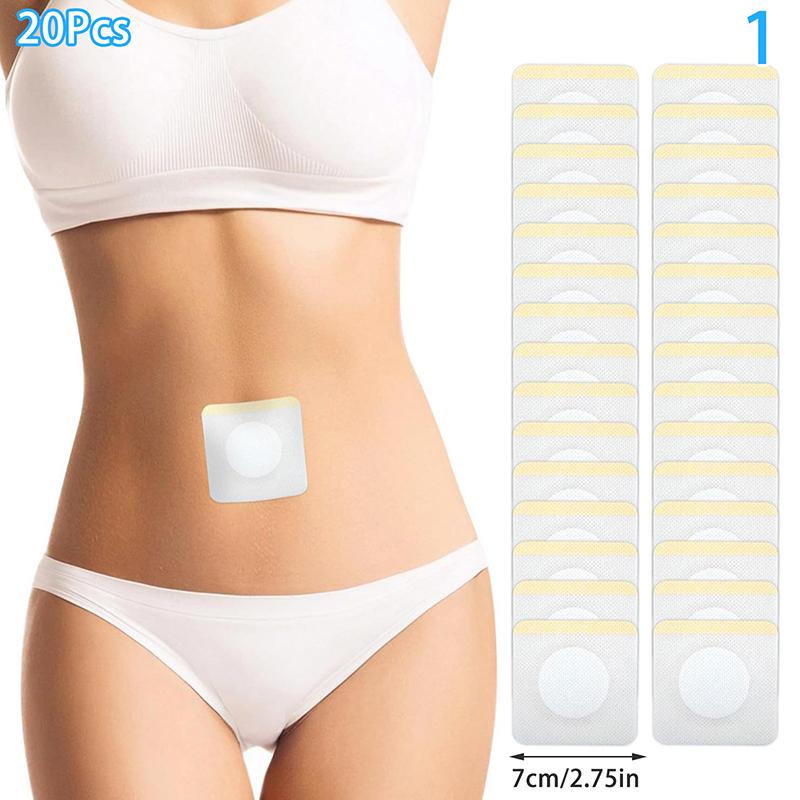 

Replacement Disposable Castor Oil Pack Self-Adhesive Universal Adhesive Navel Stickers Seepage Resistant Belly Button Protectors as the picture