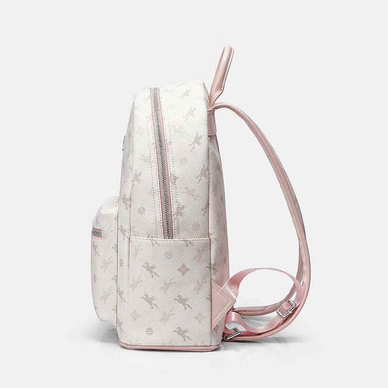 NUCELLE Travel Backpack, Shoulder Bag, Bookbag, Commuter Bag, Pink, Medium Size