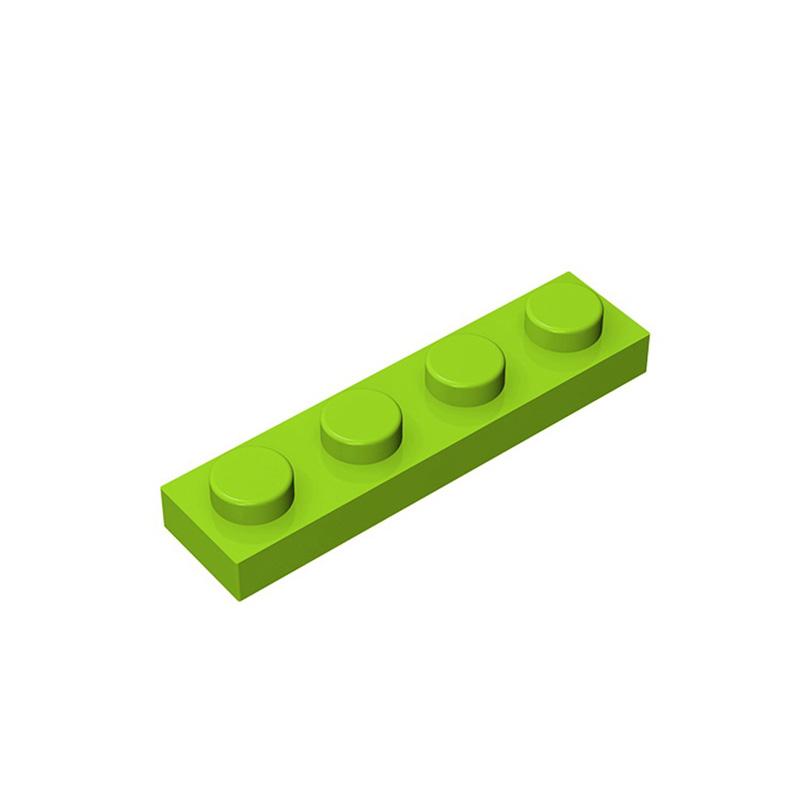 Non-Toxic Moc 10Pcs 3710 Plate 1X4 Building Blocks Kit High-Tech Board Light Panel Bricks Particle Idea Toys Children Birthday Kid Gifts