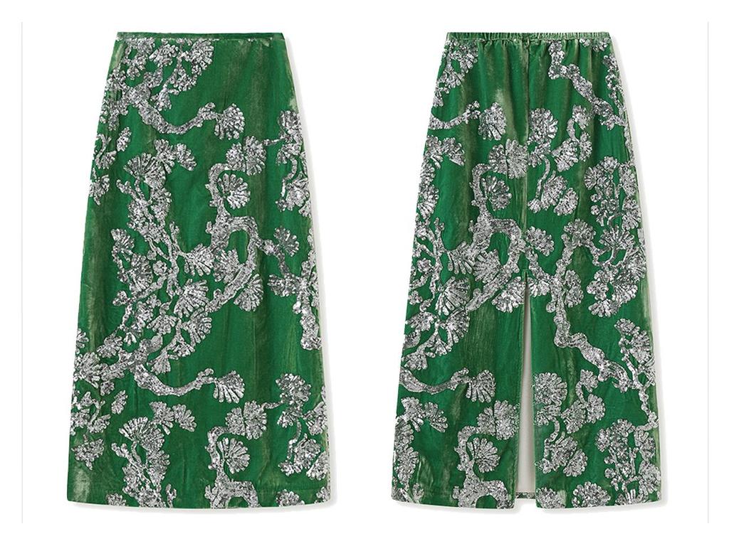 Spring Sleeveless Mulberry Silk Vest & Embroidered Half Skirt Set for Women - New Chinese Style