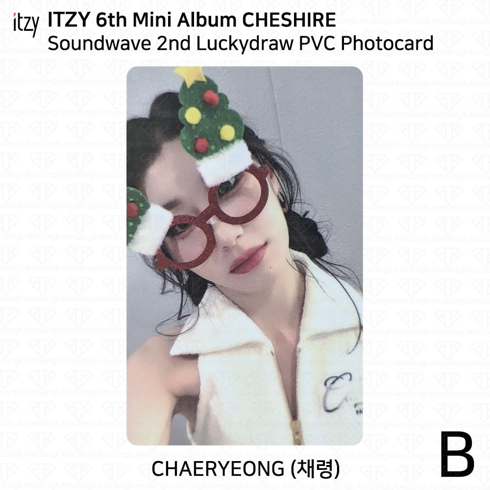 ITZY 6th Mini Album Cheshire Soundwave 2nd Lucky Draw Photocard Benefit Ver.
