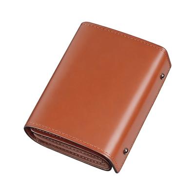 Bifold Made with Genuine Tochigi Featuring a Large Capacity and Crafted by This and Unisex Cowhide Wallet with a Coin Purse Is a Stylish and Popular