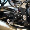 Motorcycle Foot Pedal Heel protective For Triumph Street Triple 765 / R / RS 2016-2024 Street Triple 660 S 2020-2022