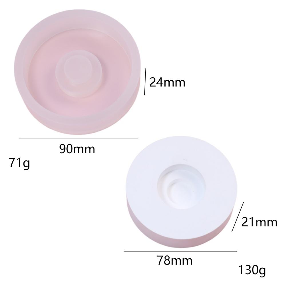 Love Flower Silicone Mold DIY Heart Shaped Rose Scented Candle Plaster Soap Resin Molds Handmade Chocolate Dessert Cake Tool