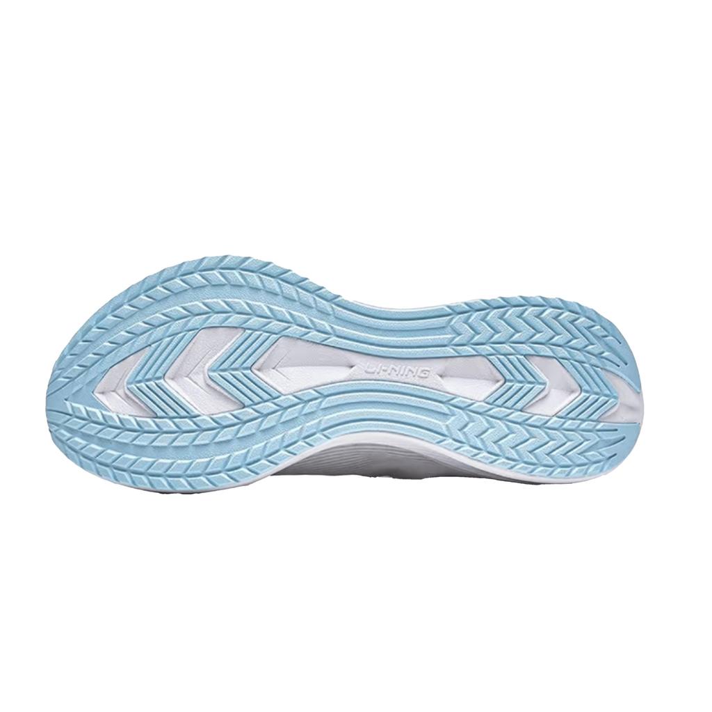 Li Ning Wuyue Dämpfung Atmungsaktiv Niedrig geschnitten Laufschuhe Herren Blau Weiß ARST003-1(Team537-)