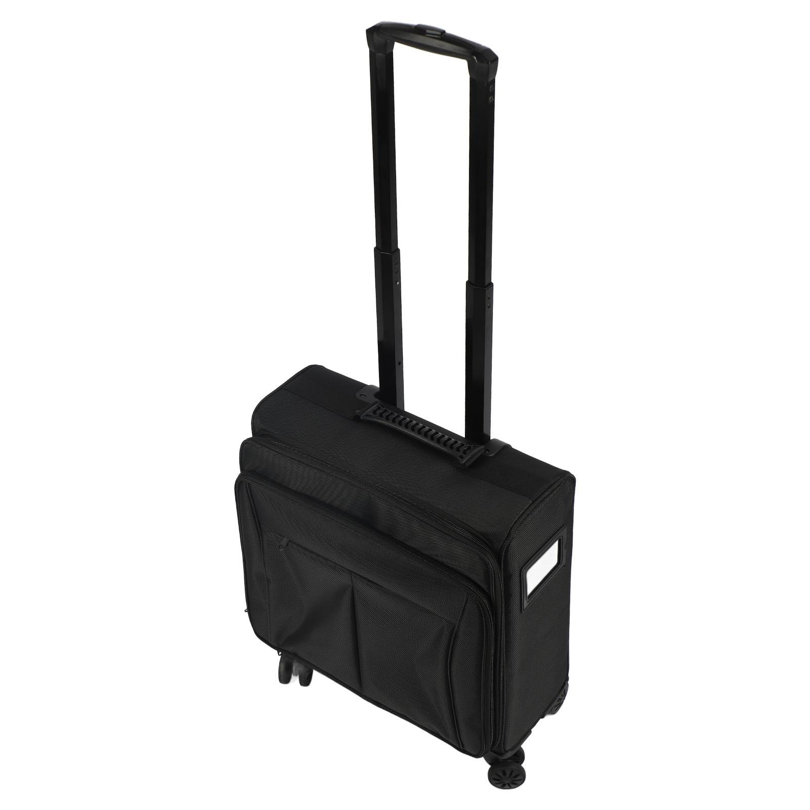 

Профессиональный чемодан для косметики на колесиках, вместительный, дорожный органайзер для косметики, портативный чемодан