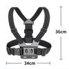 Cameras Chest Harness Set Length Adjustable Breathable Elastic 5 In 1 Smartphone Chest Mount for