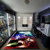 Sonic Printed Carpet, Rug for Office Chair Living Room Bedroom Kitchen Room Decor Gifts.