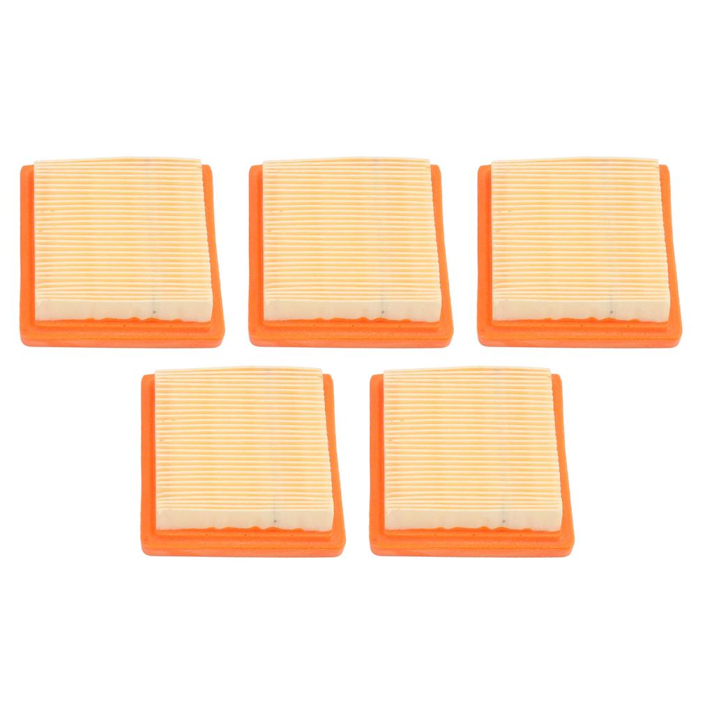 5 Stück Trimmer Luftfilter Paneelfilterpapier Trimmer Luftfilter Ersatz für Stihl FS91 Garten