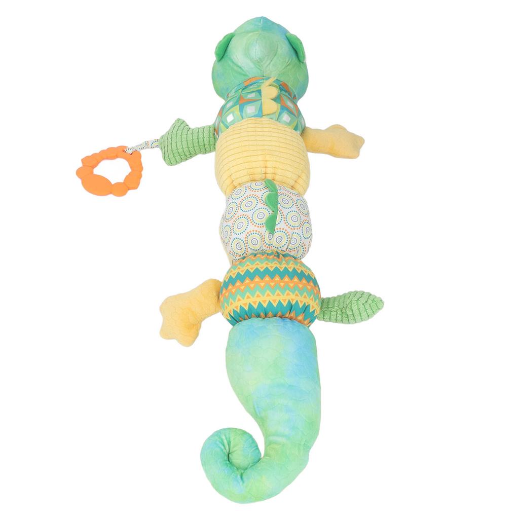 23in Multi Sensory Animal Crinkle Toy Plush Soothe Musical Stuffed Animal Activity Toy