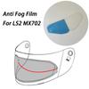 Para Visor de Casco LS2 MX702 Inserto Antivaho Película Transparente
