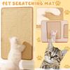 Cat Scratcher Sisal Hemp Cat Scratch Board Sofa Wall Pad Furniture Protective Scratching Mat For Cat Paw Training