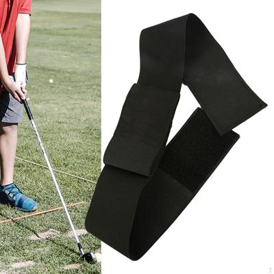 Pomoc do Swingu Golfowego Opaska na Ramię Prawidłowy Trening Gestu Alignment Narzędzie do Ćwiczeń dla Początkujących