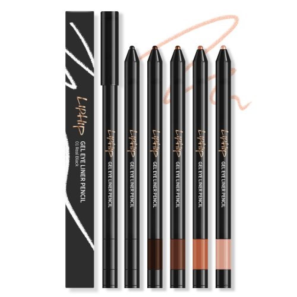 

Liphip Gel Eyeliner Pencil 5color 01 real black