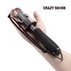 CRAZY SHARK Fish Grip, Fish Catcher, Fish Grabber, Lightweight Fish Gripper, Stainless Steel, Multi-Function Tool, Portable