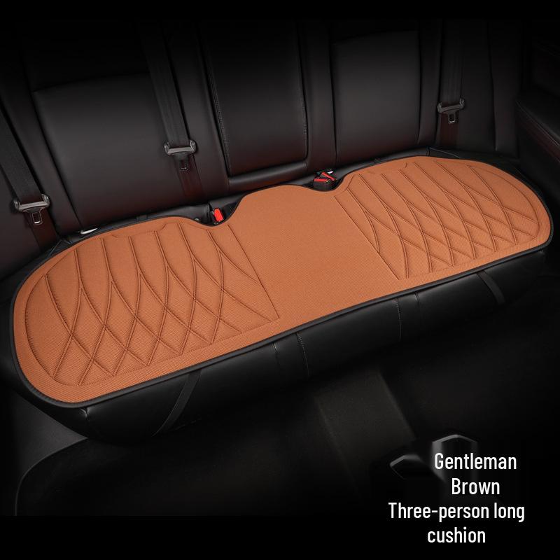 Universal Seaweed Fiber Car Seat Cushion - All-Season, Anti-Slip, Imitation Latex for Five-Seater