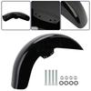 Motorcycle Front Fender Mudguard Cover Gloss Black For Harley Touring Electra Glide Street Road King Glide Ultra 2014-up