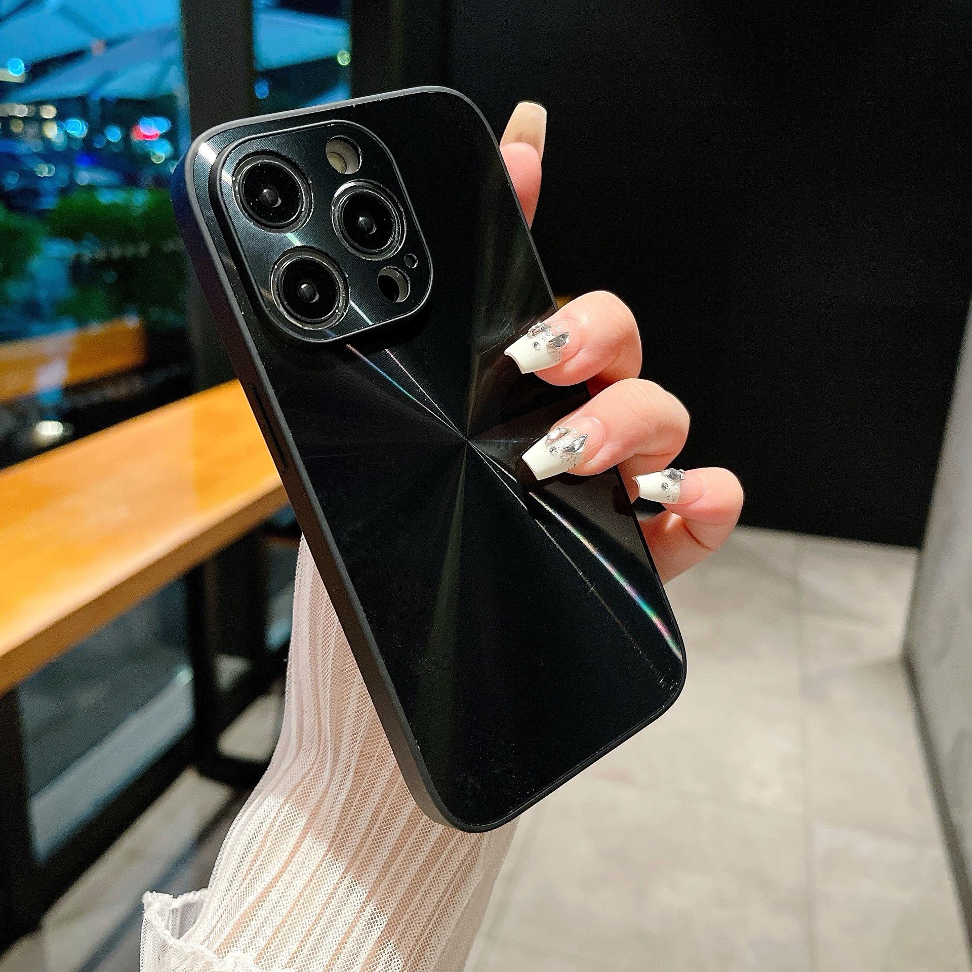 

Laser Frosted CD Pattern for Apple 16promax Mobile Phone Case 15pro Aurora 14 New Model 13PRO All-inclusive 12 Apple XR