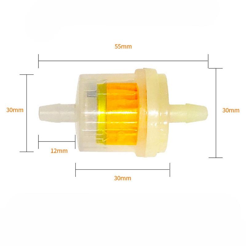 5pcs/set Motorcycle Petrol Filter Oil Filter Cup Motorcycle Moped Gas Scooter Dirt Bike Kart Oil Fuel Filter Motorcycle Part