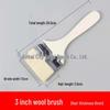 Wool Bristle Cleaning & Paint Brush with Wood Handle