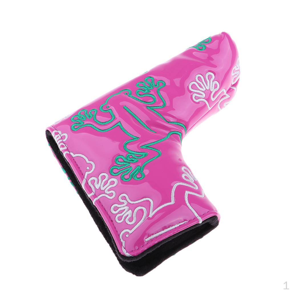 Wytrzymała pokrowiec na główkę kija golfowego Putter Drivers z wzorem do stylu Blade