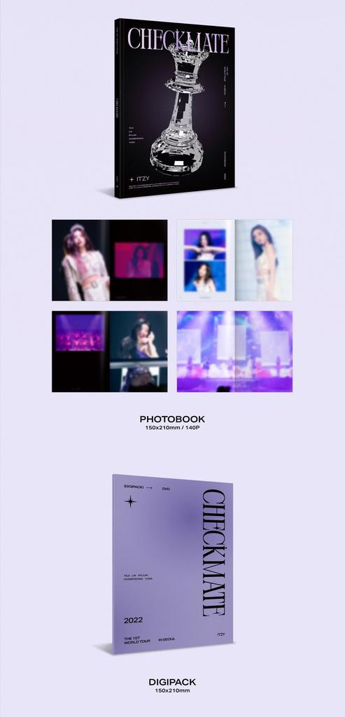 ITZY 2022 ITZY THE 1ST WORLD TOUR CHECKMATE In SEOUL DVD - [Korean Edition]