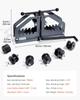 Tube Roller Bender Max 1-1/2" Manual Tube Pipe Roller Bender with 6 Dies