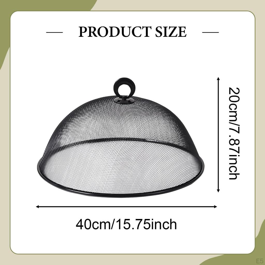 Mesh for Round Plates, Ideal Bowls, Snacks And Camping Utensils.