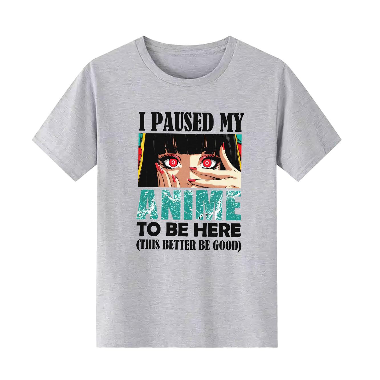 

Retro fashion cartoon printed Womens short sleeved Tshirt with summer round neck suitable for daily versatility 4XL