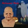 Halloween Carnival Mask Parodying Bald Old Woman, for Parties and Dances, Scary old Woman mask, Weird scary props, tricky mask