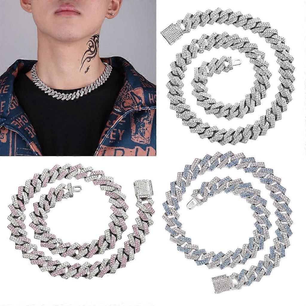 YIEMEEN Luxurious Cuban Chain Necklace Accessory Hip Hop Culture Accessory