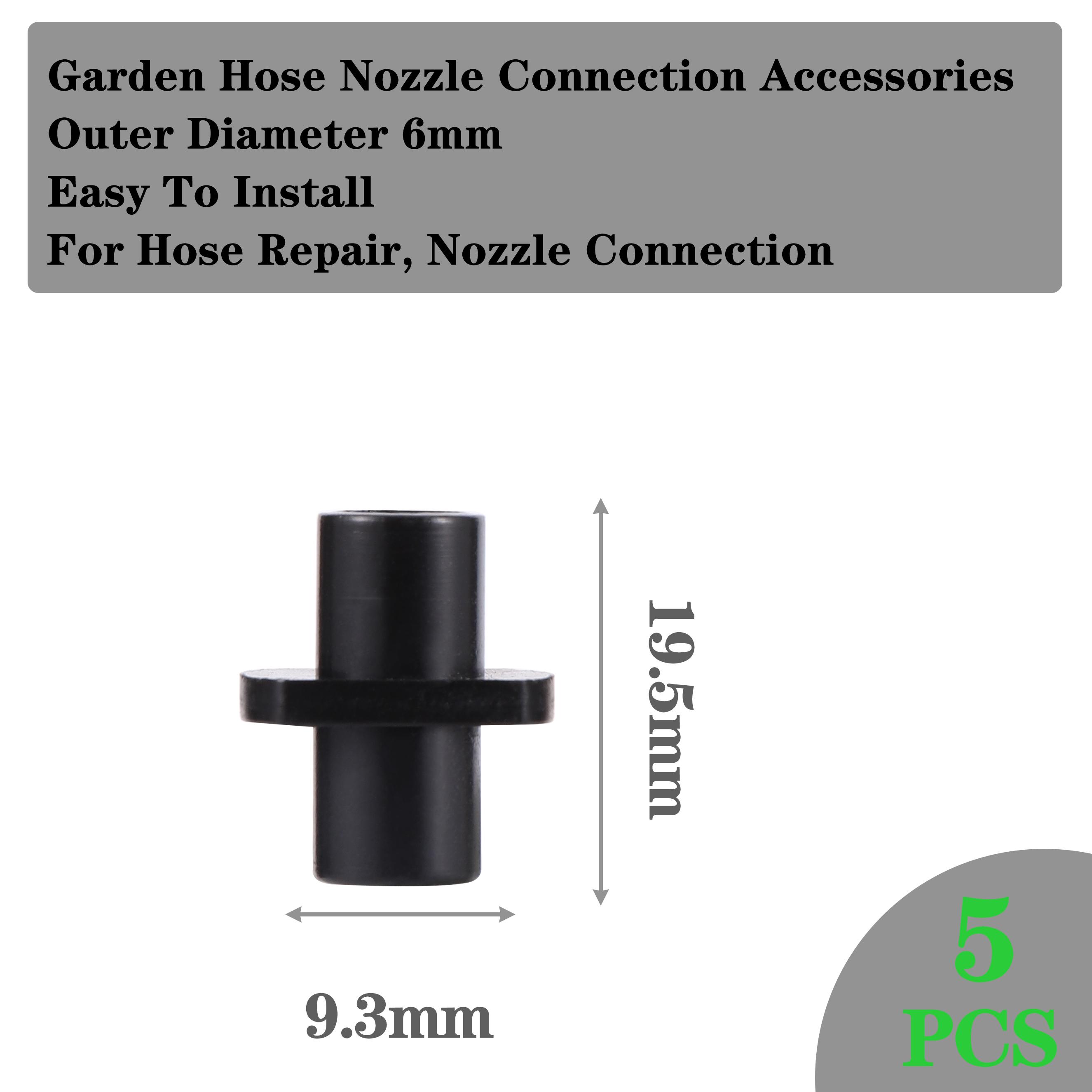 6mm Garden Nozzle Fittings Hose Connection Internal Threaded Joint Anti-drip Connector Garden Irrigation System
