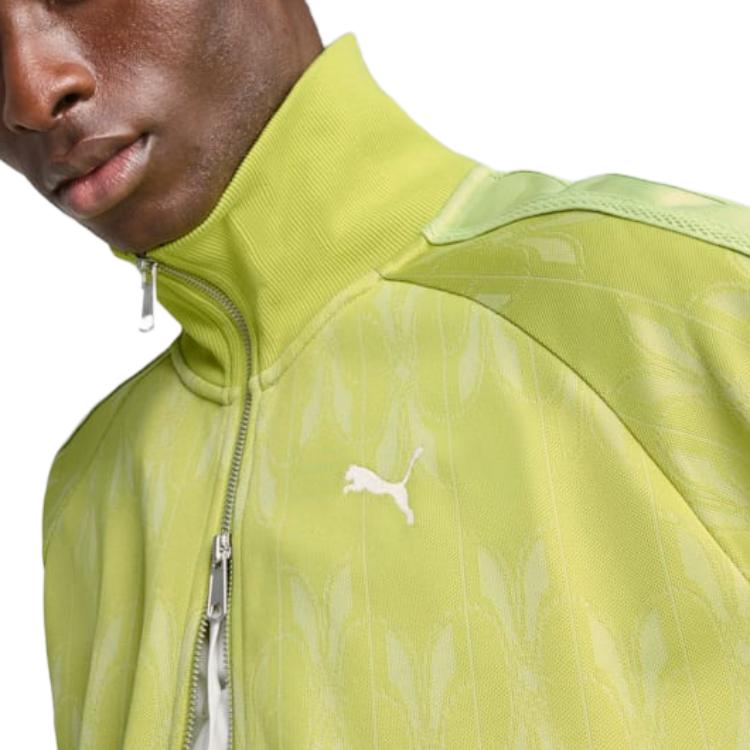 Puma The NeverWorn V T7 Track Jacket Sea Kelp Men Outerwear Green 631491-35