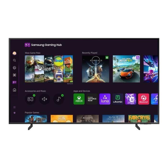Samsung 65Q60D - TV QLED 65" (165 Cm) - 4K UHD 3840x2160 - HDR - Smart TV - Gaming Hub - 3xHDMI - 3xHDMI - WiFi