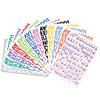12 Letter Stickers Color English Digital Combination DIY Water Cup Computer Decoration Waterproof Hand Account Stickers