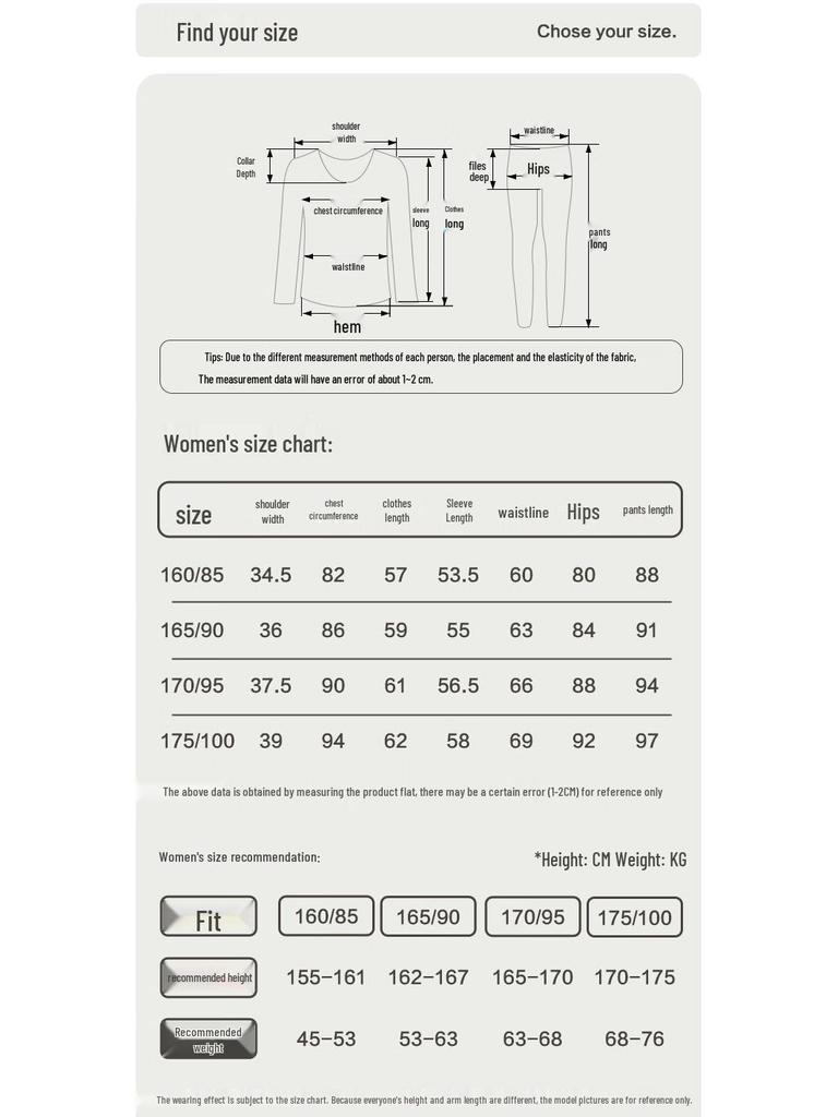 Hodo Couples' 7A Antibacterial Silk & Cashmere Thermal Underwear Set