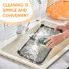 Air Fryer Splash Guard Reusable Silicone Airfryer Splash Pad Effective Grease Splatter Shield Baking Accessories for Ninja AF500