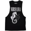 Nirvana Унисекс майка с лого морского конька для взрослых