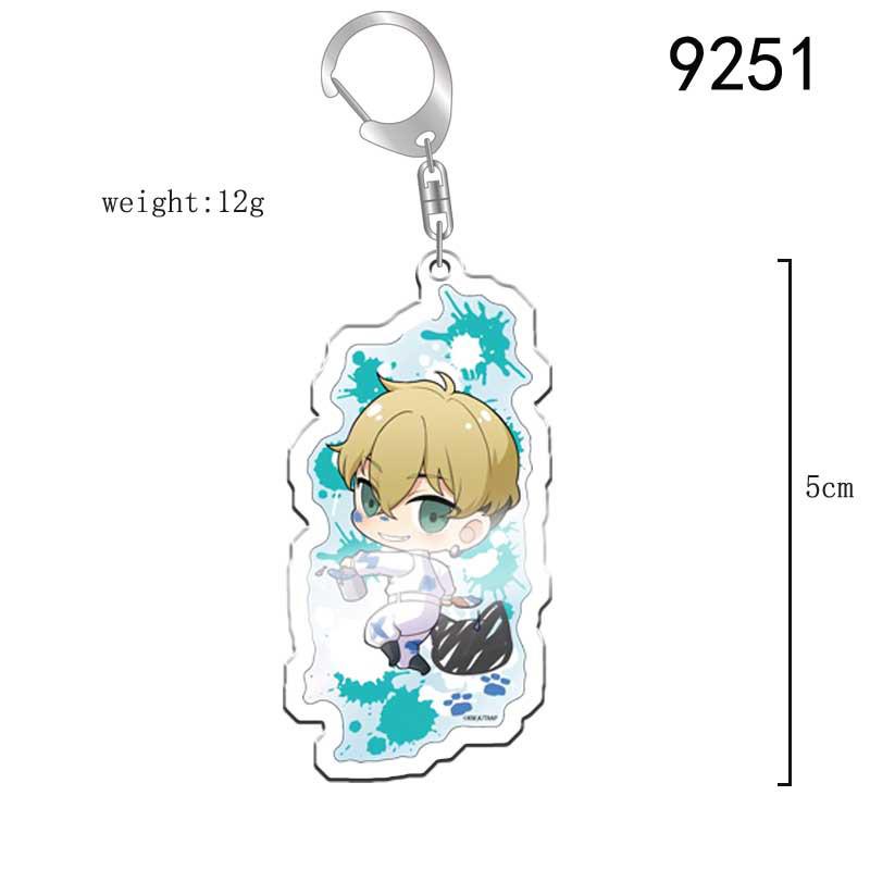 Tokyo Revengers: Sano, Takemichi, and Ken Anime Pendant Keychain Custom Design
