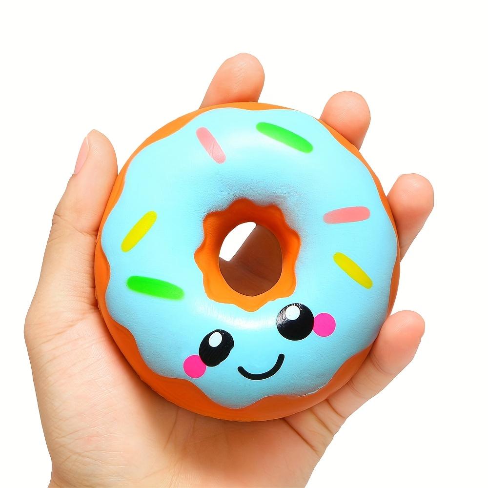 

Kawaii Donut Squishy Squeeze Fidget Toy 3.94inch Soft Stress Relief Sensory Toy Cute Relax Anti-Stress Fidget Plaything